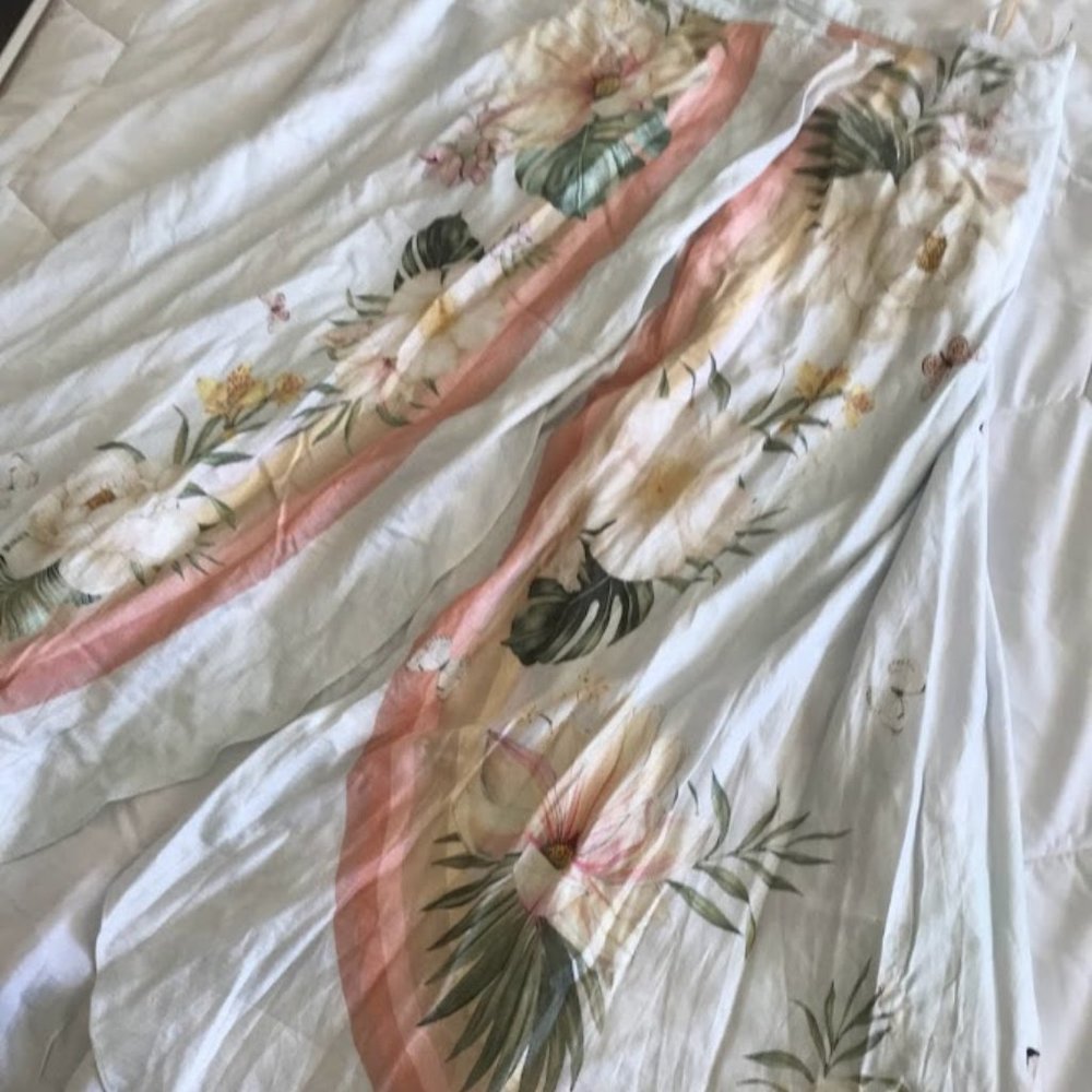 Long floral Skirt